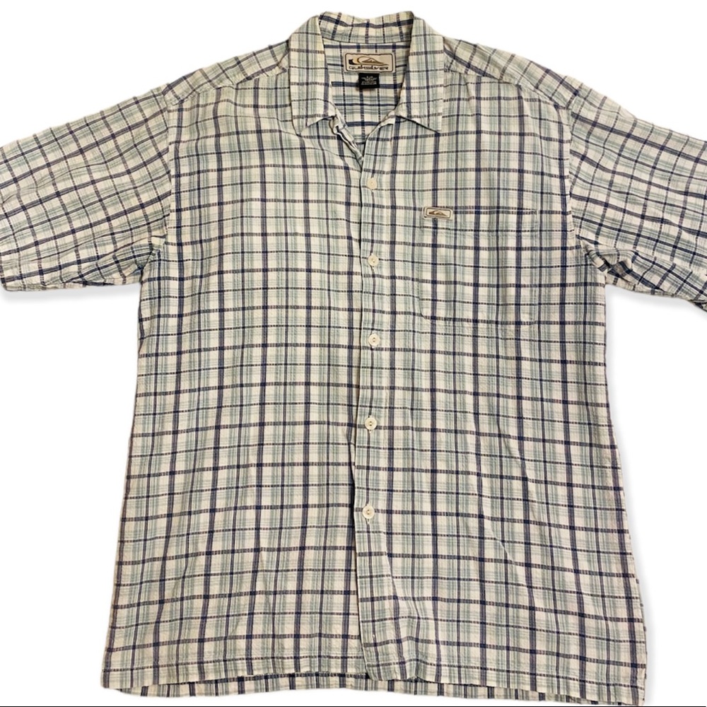 Mens Large Quiksilver button down shirt